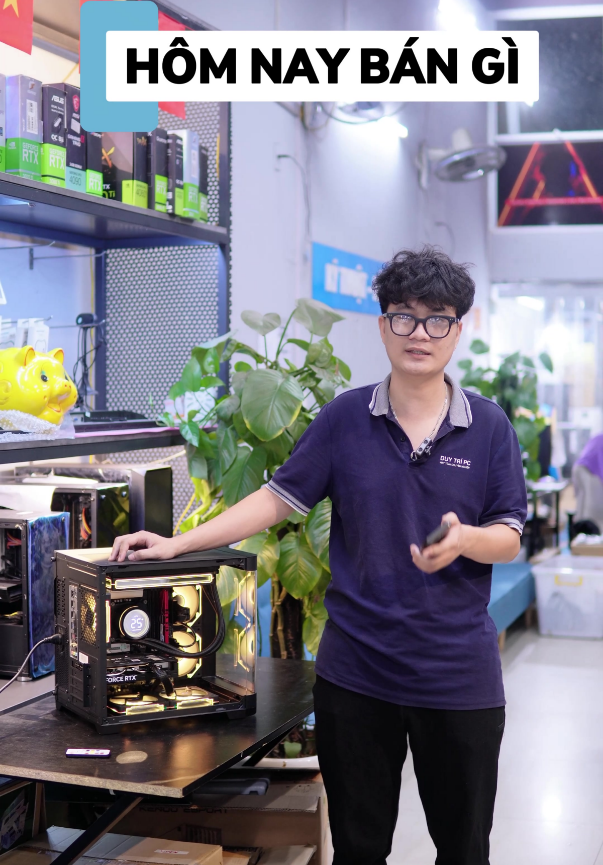 Cấu Hình PC Bể Cá i5 14600KF RTX 4060 Ti 16GB Đẹp Chuẩn | Duy Trí PC